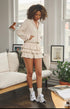 CLOUD NINE RUFFLE MINI DRESS